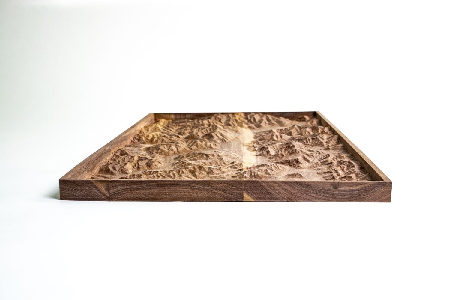 3d Map Made With Cnc Machine