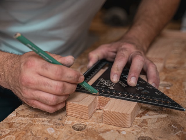 Haddock Menuiserie woodworking square pencil