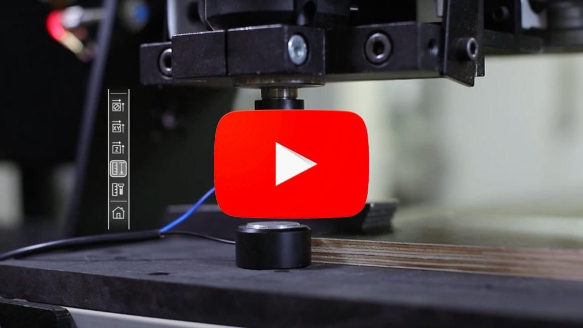 Homing procedure on a CNC milling machine 