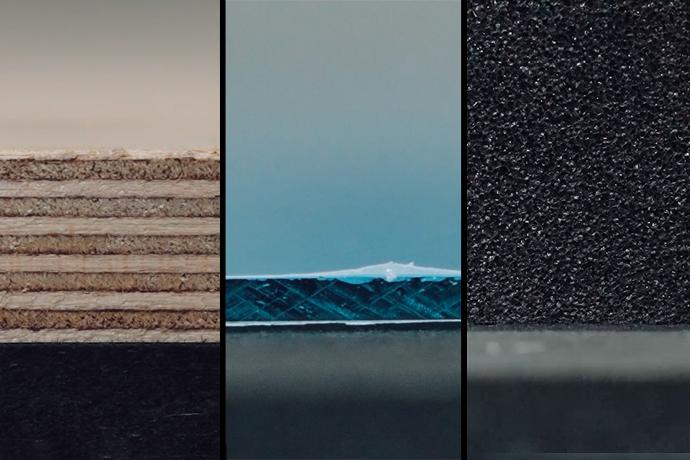 Large range of compatible materials