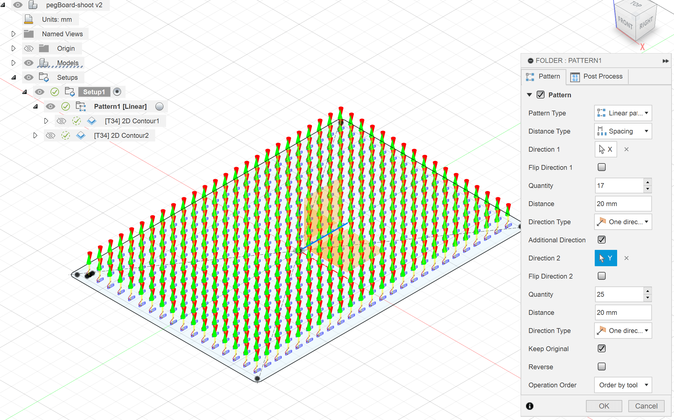final pegboard toolpaths