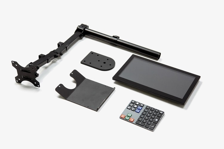 Tactile interface and screen for Mekanika CNC