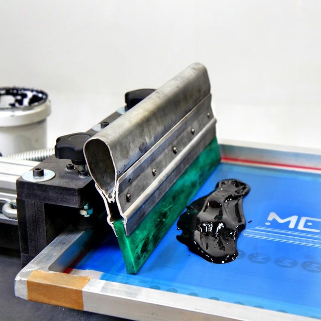 close up on a ready-to-print setup