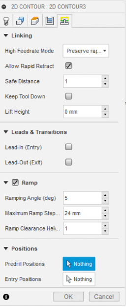 Ramps in Fusion360