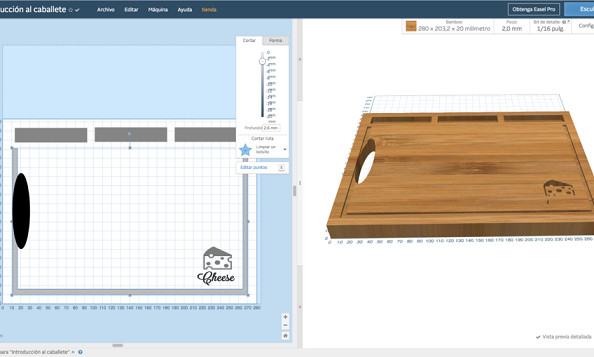 Easel CNC control software  from Inventables