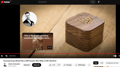 scrapwood CNC jewelry project 
