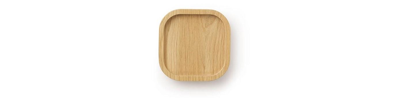 Oak food tray made with CNC machine