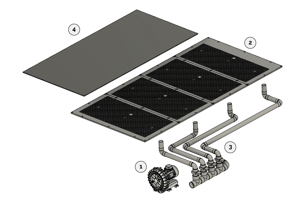 Vacuum system elements