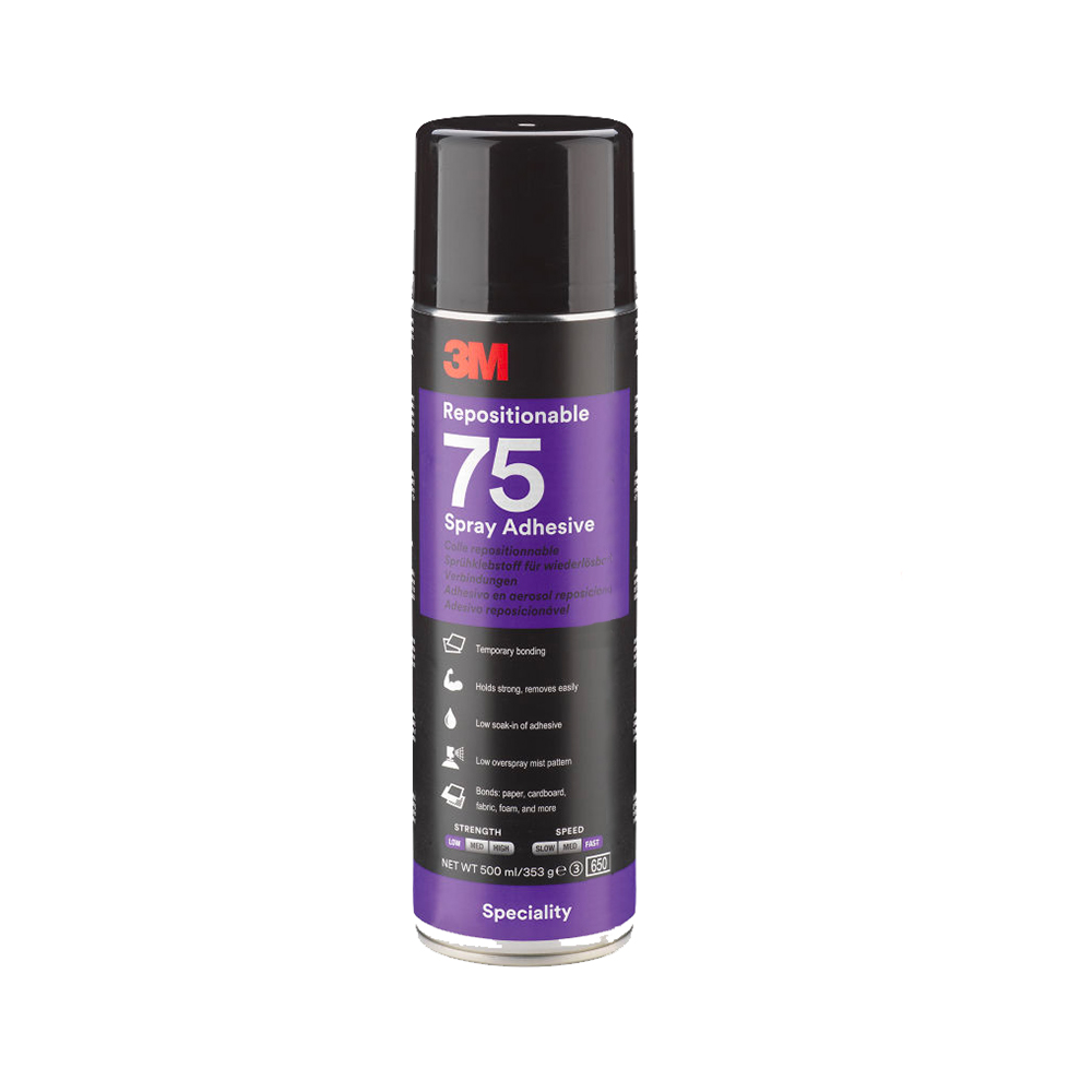Repositionable Spray Adhesive 3M75