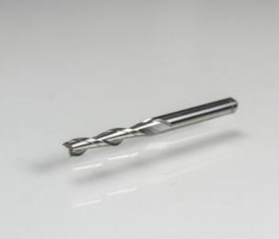 Carbide 2-flute fishtail endmill